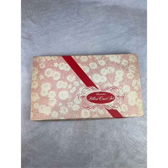 Vintage 1950s 1960s NOS Pillowcase Set - Picture 5 of 7